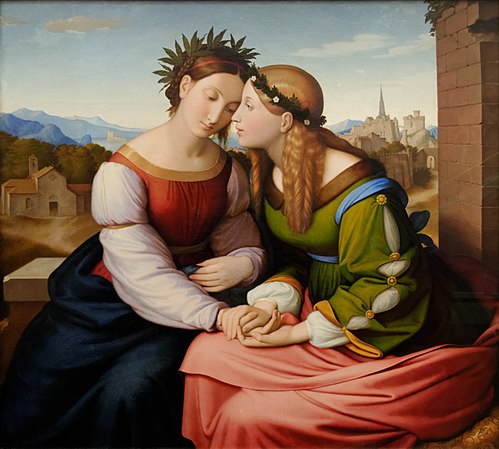 Italia et Germania, 1811, Johann Friedrich Overbeck