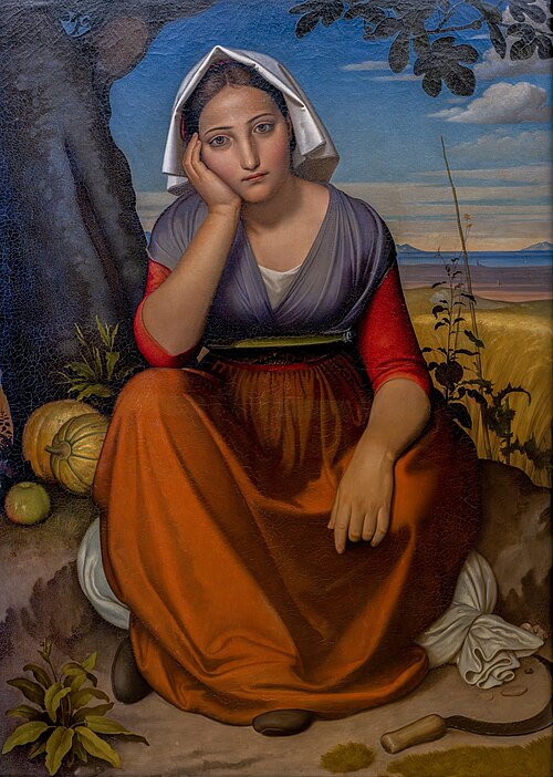 Vittoria Caldoni, 1821, Johann Friedrich Overbeck