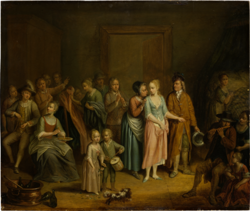 The Wedding Night, 1780, Johann Daniel Bager