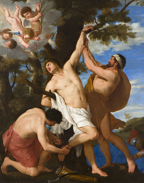 Martyrdom of Saint Sebastian, 1631, Karel Philips Spierincks
