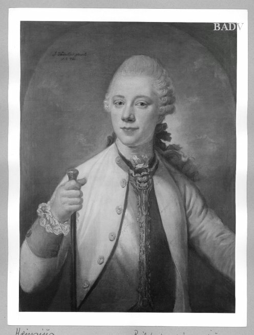 portrait of a man, 1770, Johann Ernst Heinsius