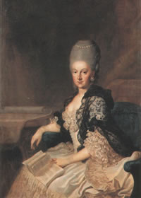 Anna Amalia, Duchess of Saxe-Weimar-Eisenach, 1773, Johann Ernst Heinsius