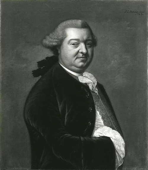 Portrait of lWillem Crul (1721-1781), 1763, Johann Ernst Heinsius