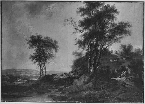 Landschaft, 1775, Johann Friedrich Alexander Thiele