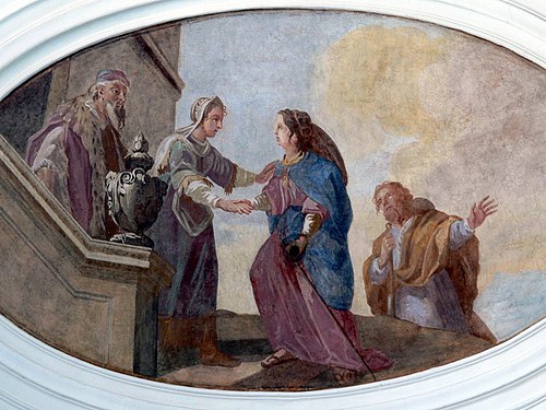 A Visitação, 1780, Johann Georg Unruh