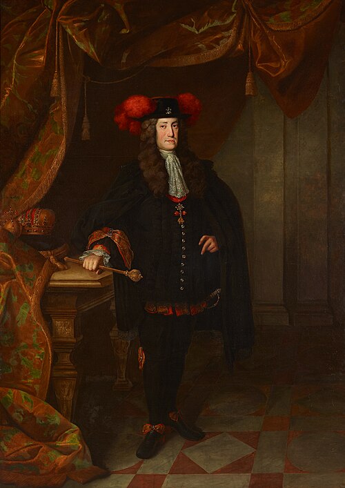 Emperor Charles VI, 1730, Johann Gottfried Auerbach