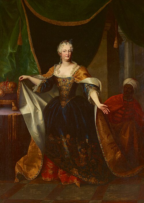 Elisabeth Christine von Braunschweig-Wolfenbüttel, 1730, Johann Gottfried Auerbach