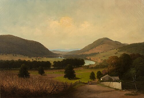 Allentown Road, 1865, Johann Gustav Grunewald