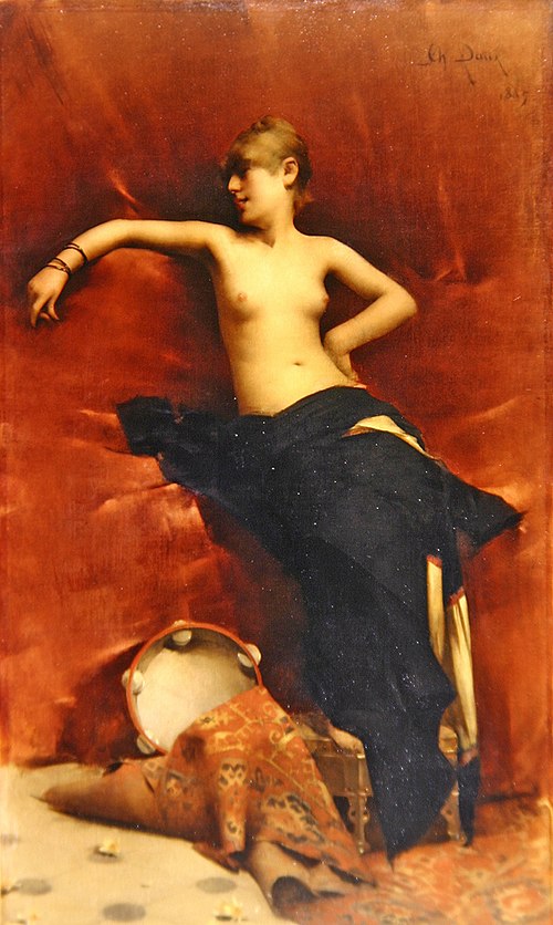 "Danseuse orientale" dite "Salomé", 1885, Edmond-Charles Daux
