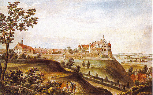 Schloss Warthausen, 1781, Johann Heinrich Tischbein