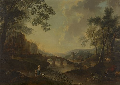 Landscape with Figures, 1769, Johann Jakob Schalch