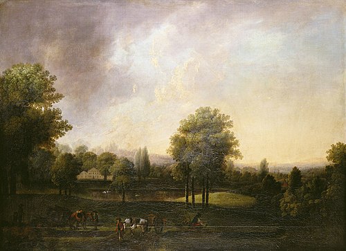 The White House, Kew, 1760, Johann Jakob Schalch