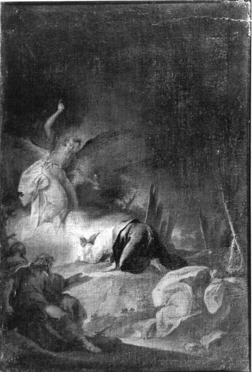 Christ on the Mount of Olives ("Christus am Ölberg"), , Joseph Huber