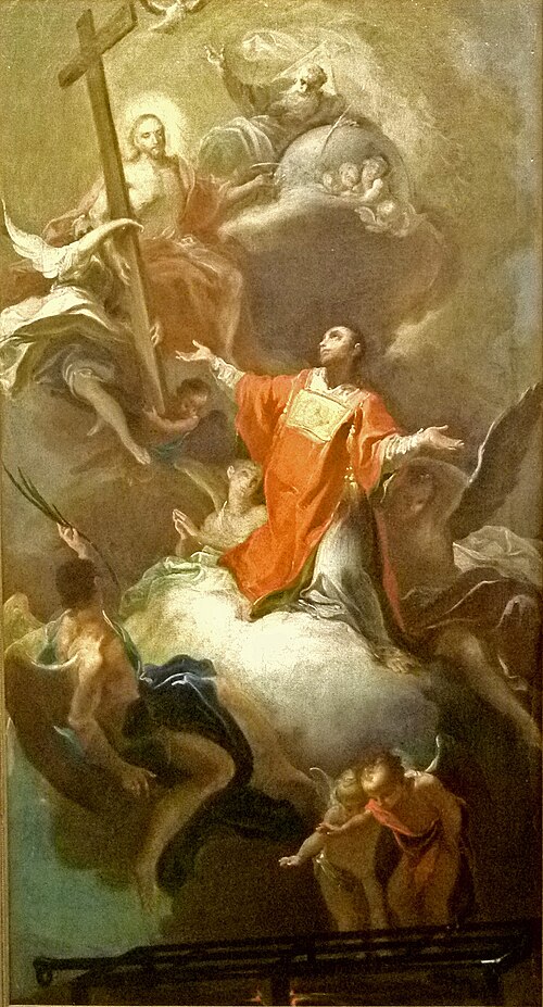 Glorification of Saint Lawrence of Rome, 1750, Johann Josef Karl Henrici