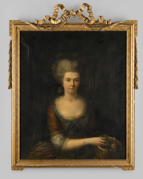 Portrait of Cornelia van Brakel (1754-1823), 1786, Johann Joseph Friedrich Langenhöffel
