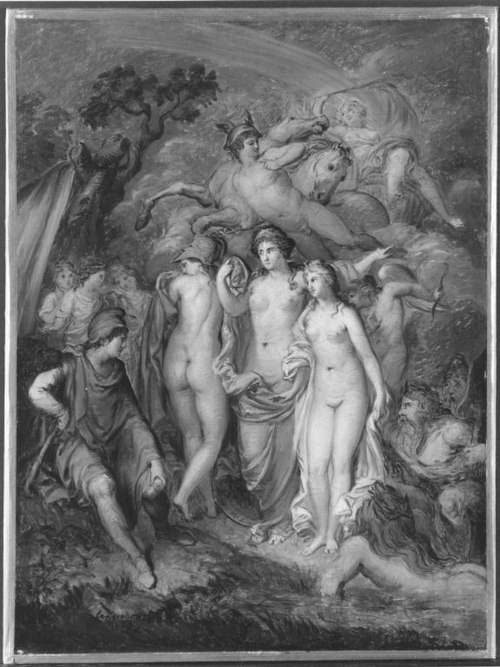 Das Urteil des Paris, 1792, Johann Joseph Friedrich Langenhöffel