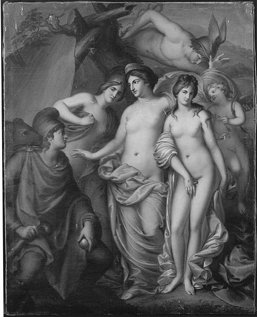 Das Urteil des Paris, 1793, Johann Joseph Friedrich Langenhöffel