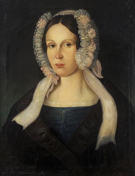 Naise portree, , Johann Karl Bähr