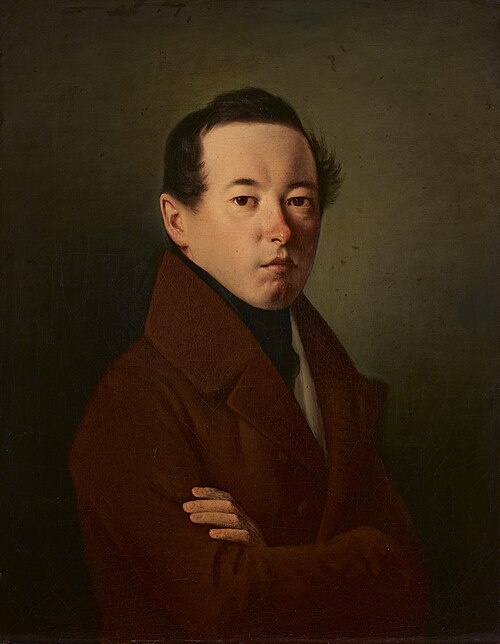 Autoportrait, 1854, Johann Michael Neder
