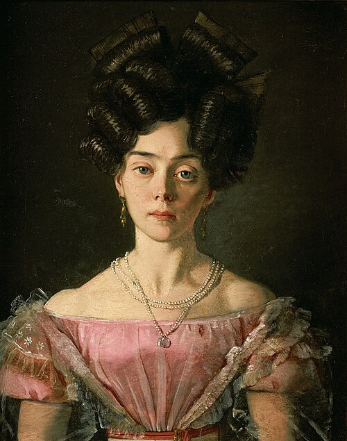 Young Lady, 1829, Johann Michael Neder