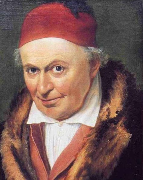 Porträt des Joseph Anton Koch, 1830, Johann Michael Wittmer
