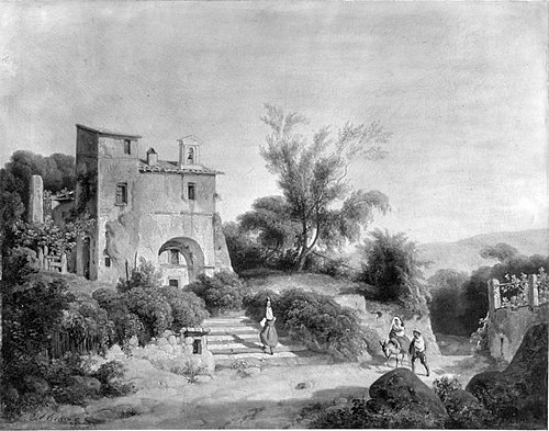 Italienische Villa, 1837, Johann Nepomuk Ott