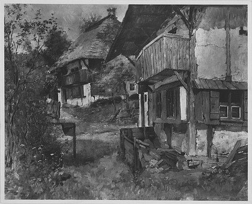 Bauernhäuser, 1880, Johann Sperl