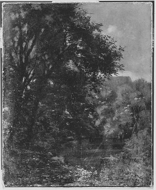Landschaft in der Umgebung von Aibling, 1886, Johann Sperl
