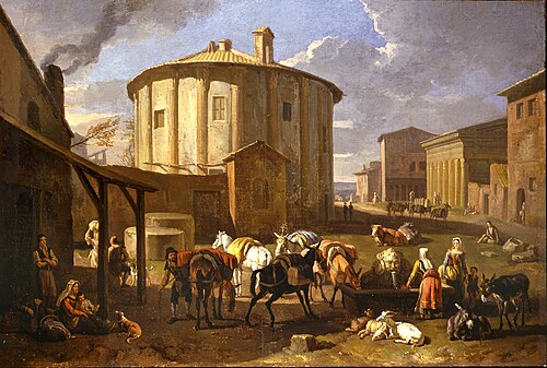 Tempel der Vesta, , Pieter van Bloemen