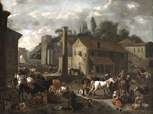 Livestock Market, , Pieter van Bloemen