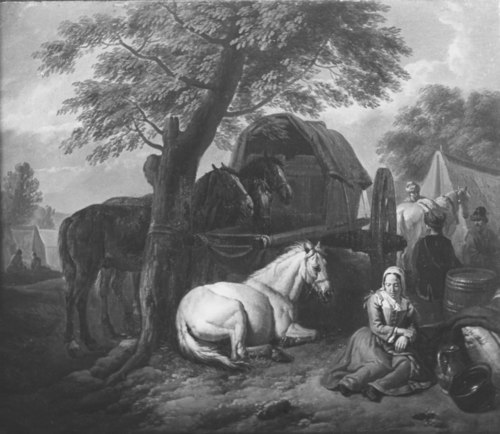 Field Camp, 1702, Pieter van Bloemen