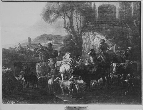Die Karawane, 1688, Pieter van Bloemen