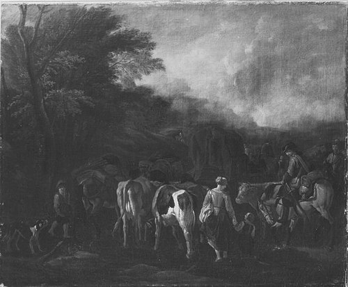 Die Fourage, 1688, Pieter van Bloemen