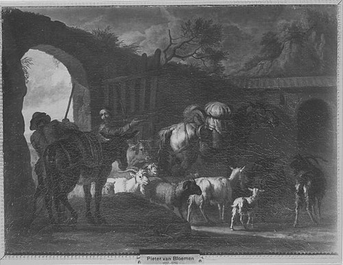 Heimkehr der Herde, 1688, Pieter van Bloemen
