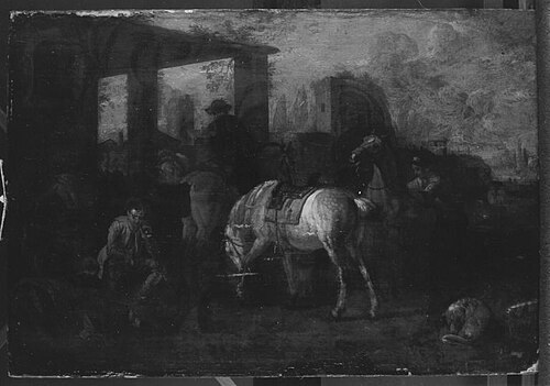 Pferde, 1688, Pieter van Bloemen