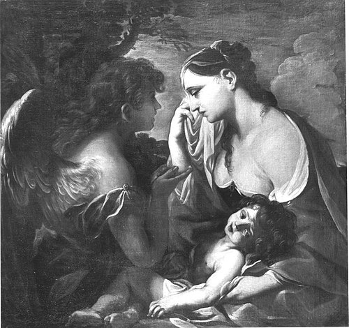 Hagar und Ismael (?), 1630, Johann Ulrich Loth