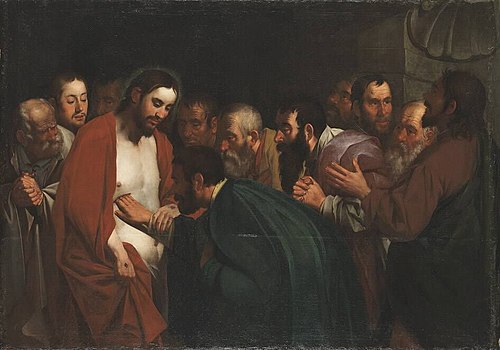 Der ungläubige Thomas, 1635, Johann Ulrich Loth