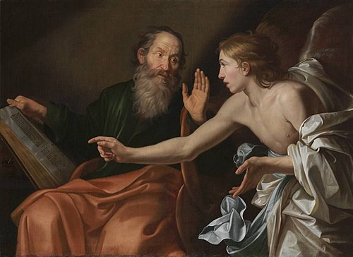 Matthäus mit dem Engel, 1624, Johann Ulrich Loth