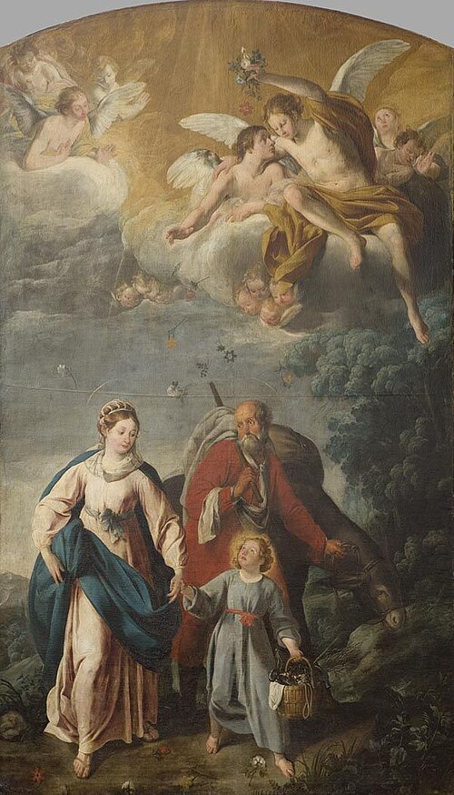 Rückkehr aus Ägypten, 1640, Johann Ulrich Loth