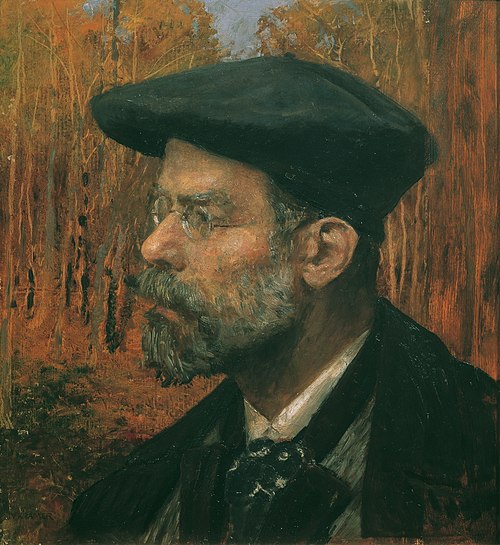 Der Maler Theodor von Hörmann, 1896, Johann Victor Krämer