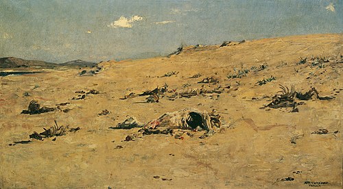 Motiv aus Tanger, 1891, Johann Victor Krämer
