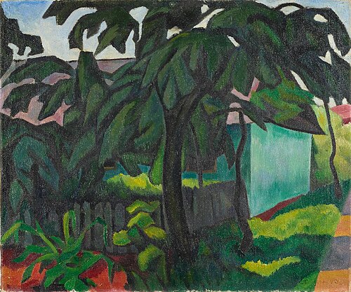 Ungarische Landschaft, 1913, Johann Tscharner