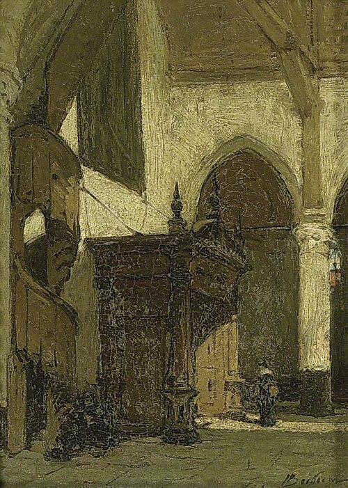Church Interior, 1865, Johannes Bosboom
