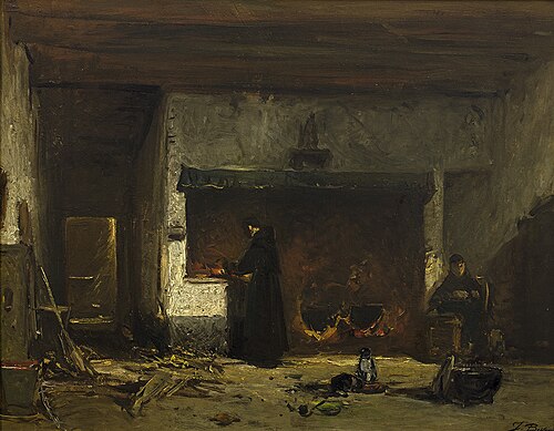 Kloosterkeuken, 1885, Johannes Bosboom