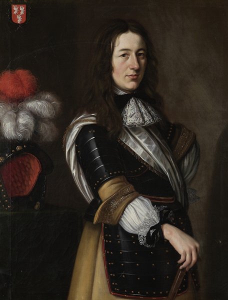 Bildnis Niklaus von Wattenwyl (1653-1691), Herr zu Jegenstorf und Oberdiessbach, 1672, Johannes Dünz