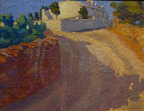 Paisatge. Juncosa de les Garrigues, 1912, Antoni Samarra i Tugues
