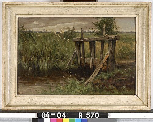 Houten sluisje, 1850, Johannes Hubertus Leonardus de