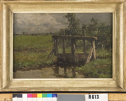 Houten sluisje, 1850, Johannes Hubertus Leonardus de