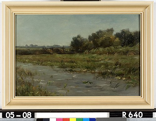 Weiland met greppel, 1850, Johannes Hubertus Leonardus de