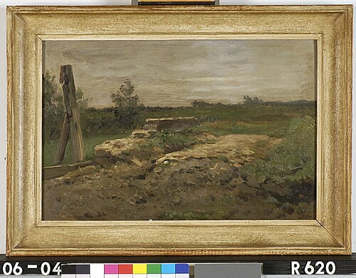 Landschap met brug, 1850, Johannes Hubertus Leonardus de